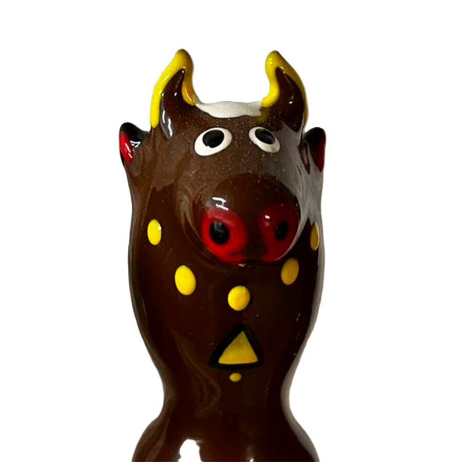 CONDOMERIE – Handbemalte Neuheitskondome Bull Black Modell 2