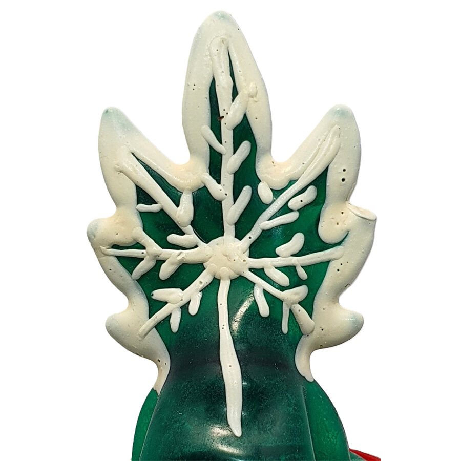 CONDOMERIE – Handbemalte Neuheitskondome Cannabis Modell 2