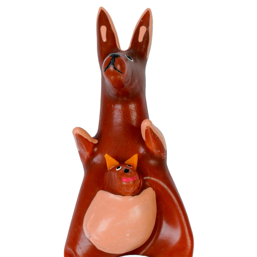 CONDOMERIE – Handbemalte Neuheitskondome Känguru Modell XL