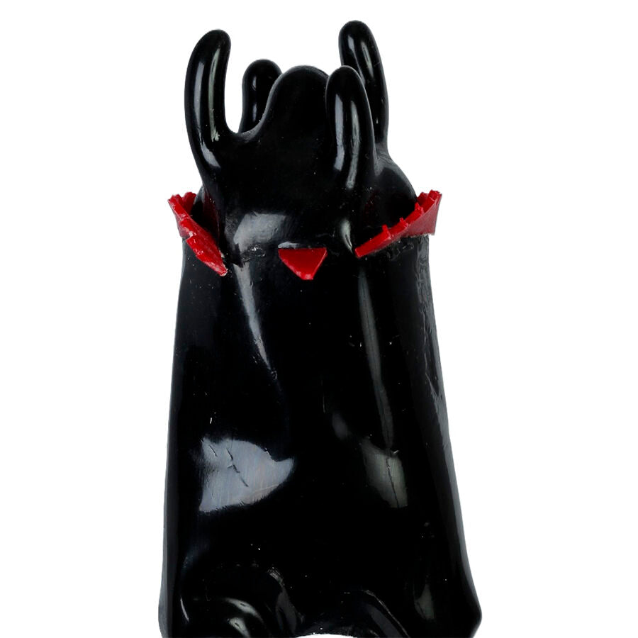 CONDOMERIE – Handbemalte Neuheitskondome Black Tower XL