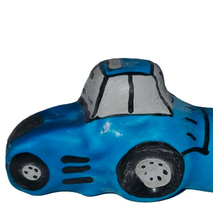 CONDOMERIE – Handbemalte Neuheitskondome Traktor Blau XL