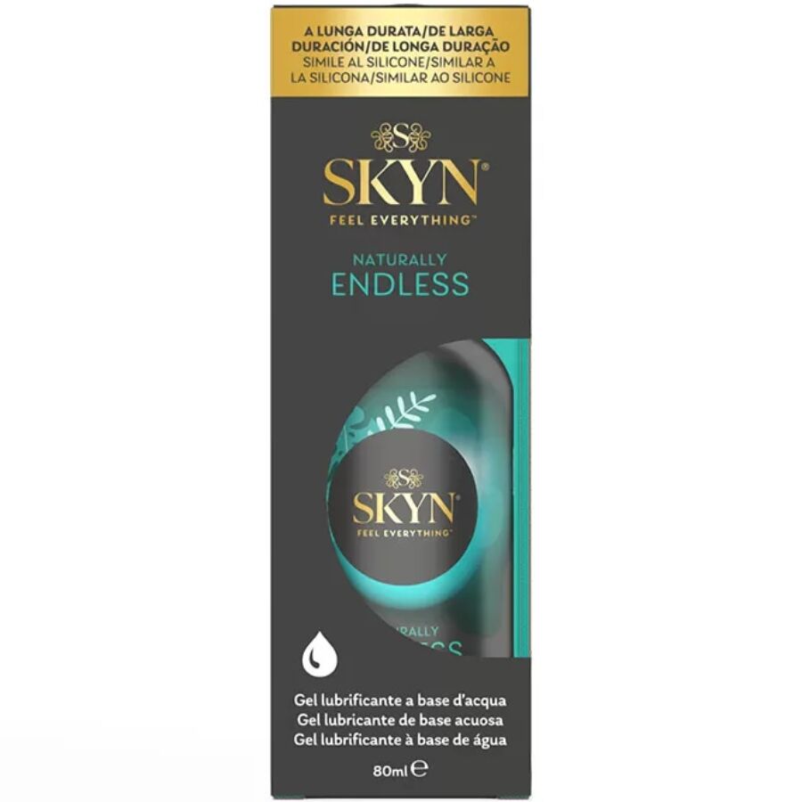 SKYN – Naturally Endless Gleitmittel auf Wasserbasis, 80 ml