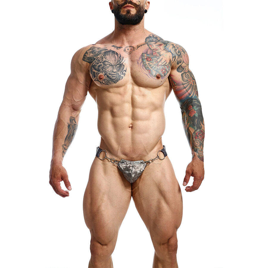 MOB – Dngeon Snap Jockstrap Grau Eine Grösse