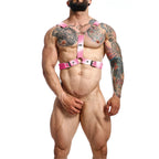 MOB - DNGEON PINK CHAIN HARNESS EINHEITSGRÖSSE Y