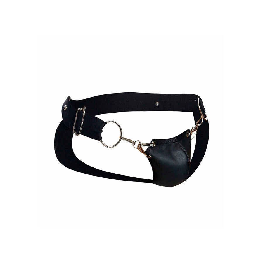 MOB - DNGEON JOCKSTRAP SCHWARZER DRUCK EINE GRÖSSE