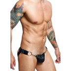 MOB - DNGEON JOCKSTRAP SCHWARZER DRUCK EINE GRÖSSE