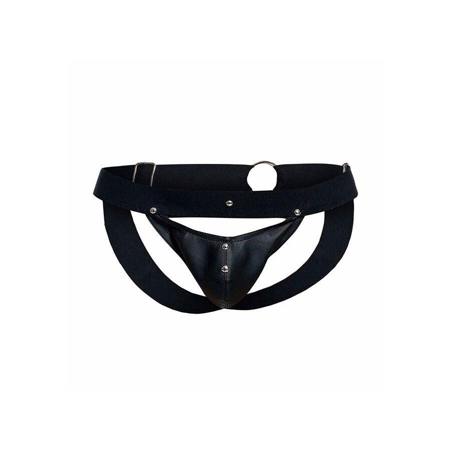 MOB - DNGEON JOCKSTRAP SPORTSMAN SCHWARZ EINE GRÖSSE