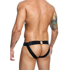 MOB - DNGEON JOCKSTRAP SPORTSMAN SCHWARZ EINE GRÖSSE