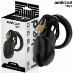 ADDICTED TOYS LOCKED - OBSIDIAN HOLD PENISKÄFIG GRÖSSE M