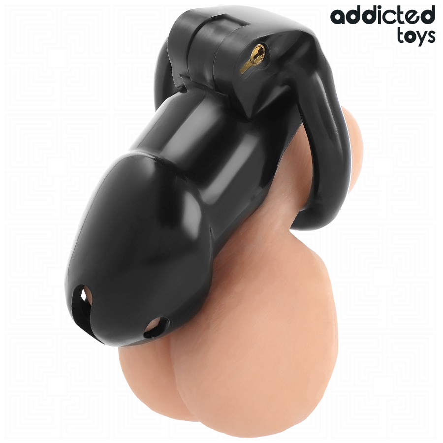 ADDICTED TOYS LOCKED – Mindnight Cell Peniskäfig, Größe L