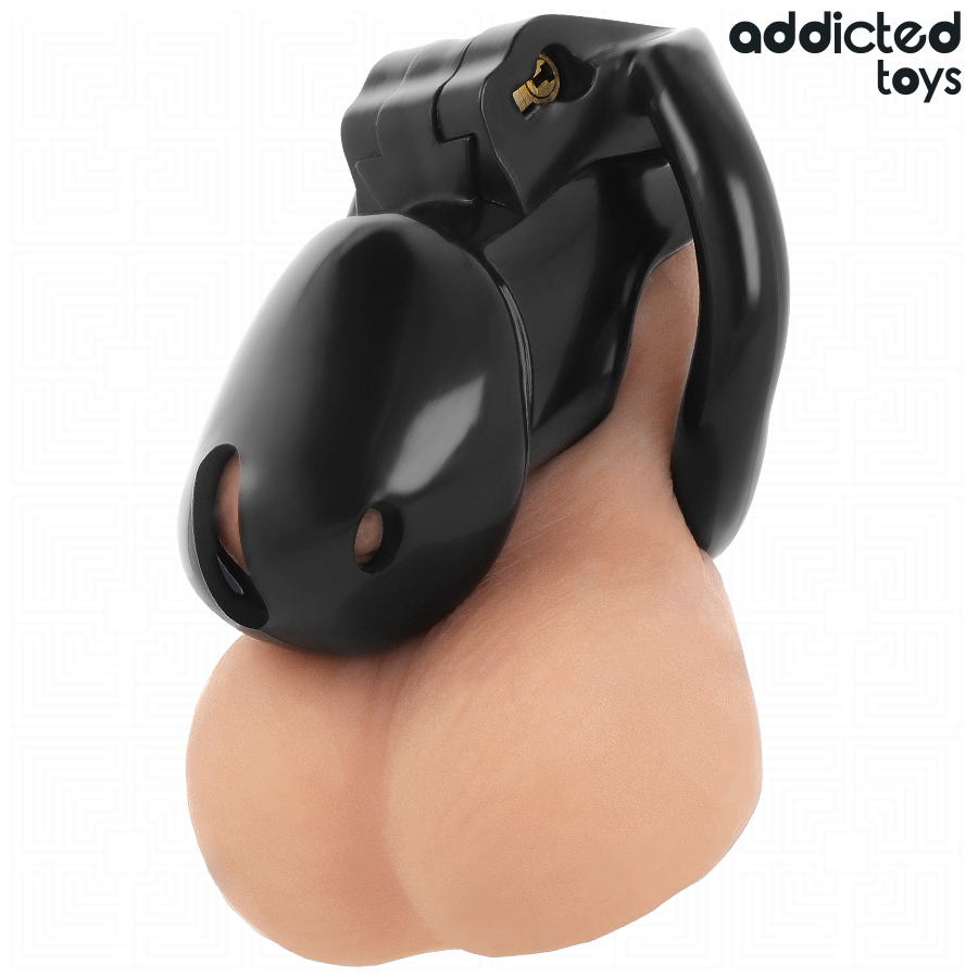 ADDICTED TOYS LOCKED – Mindnight Cell Peniskäfig, 4,8 cm, Größe S