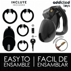 ADDICTED TOYS LOCKED - MINDNIGHT CELL PENISKÄFIG GRÖSSE S 4.8 CM
