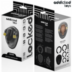 ADDICTED TOYS LOCKED - SCHLÜSSELLOSER PENISKÄFIG 11,5 CM