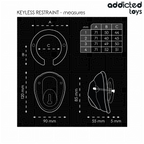 ADDICTED TOYS LOCKED - SCHLÜSSELLOSER PENISKÄFIG 11,5 CM