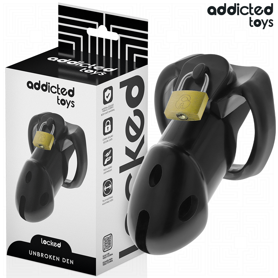ADDICTED TOYS LOCKED – Unbroken Peniskäfig, 9,8 cm