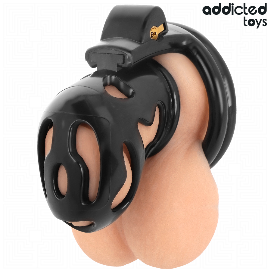 ADDICTED TOYS LOCKED – versiegelter Peniskäfig, 8 cm