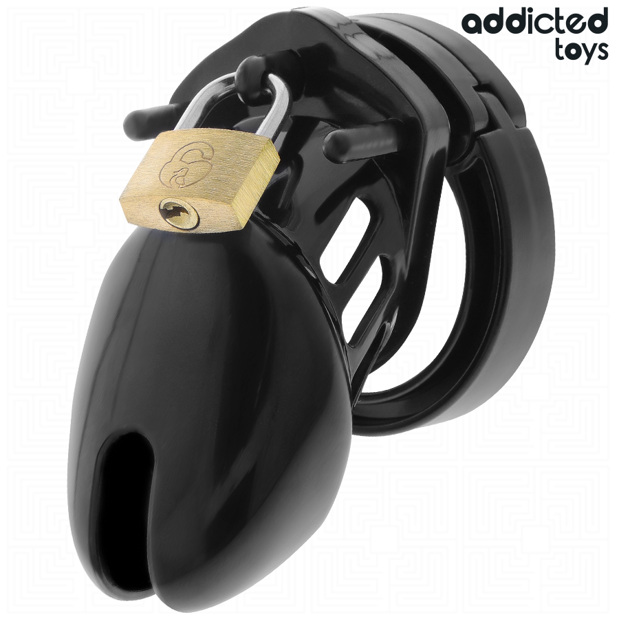 ADDICTED TOYS LOCKED – Obsidian Hold Peniskäfig, Größe S