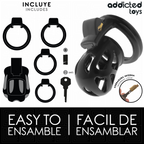 ADDICTED TOYS LOCKED - SILENT KEEP PENISKÄFIG 7,5 CM