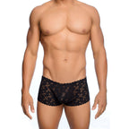 MOB - SCHWARZE SPITZENBOXER GRÖSSE L/XL