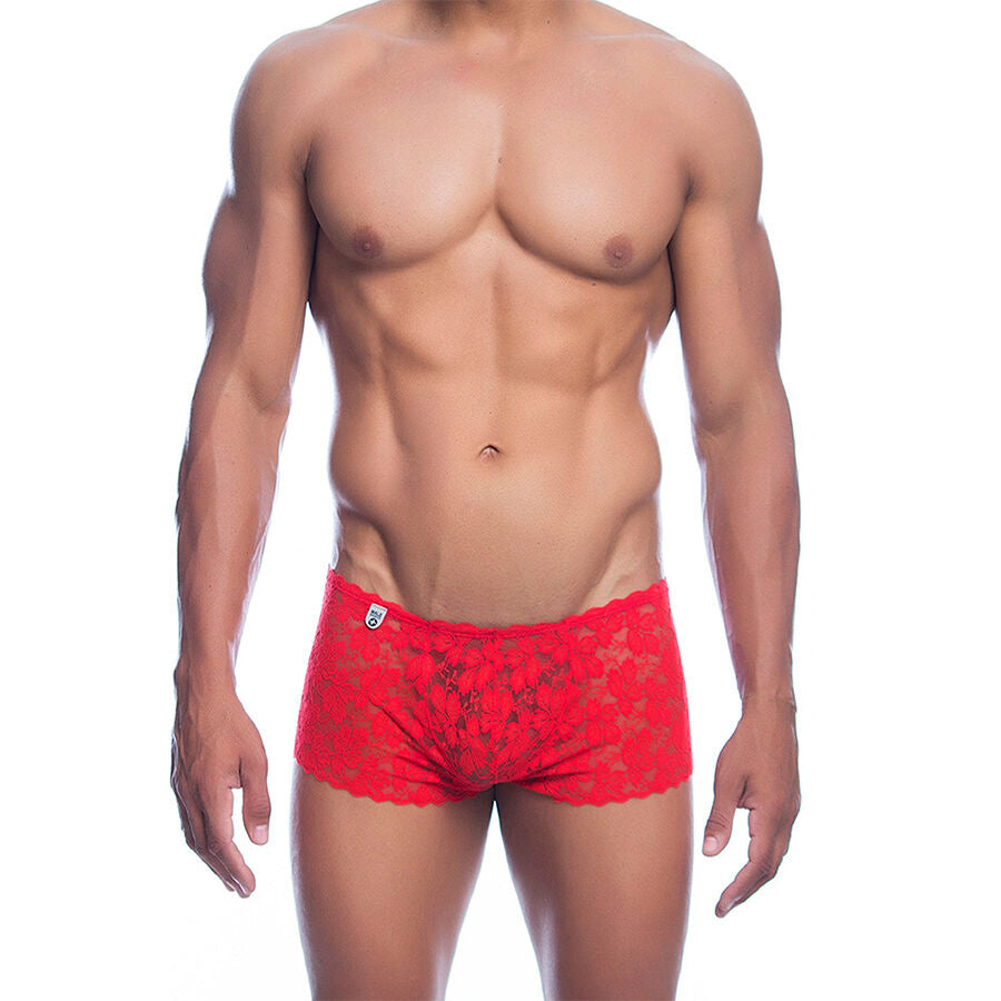MOB – Rote Spitzenboxer Grösse L/XL