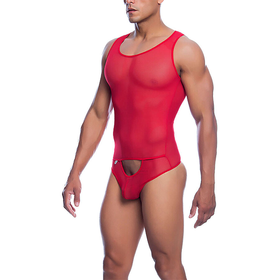 MOB – Roter Transparenter Bodyshee Grösse L/XL