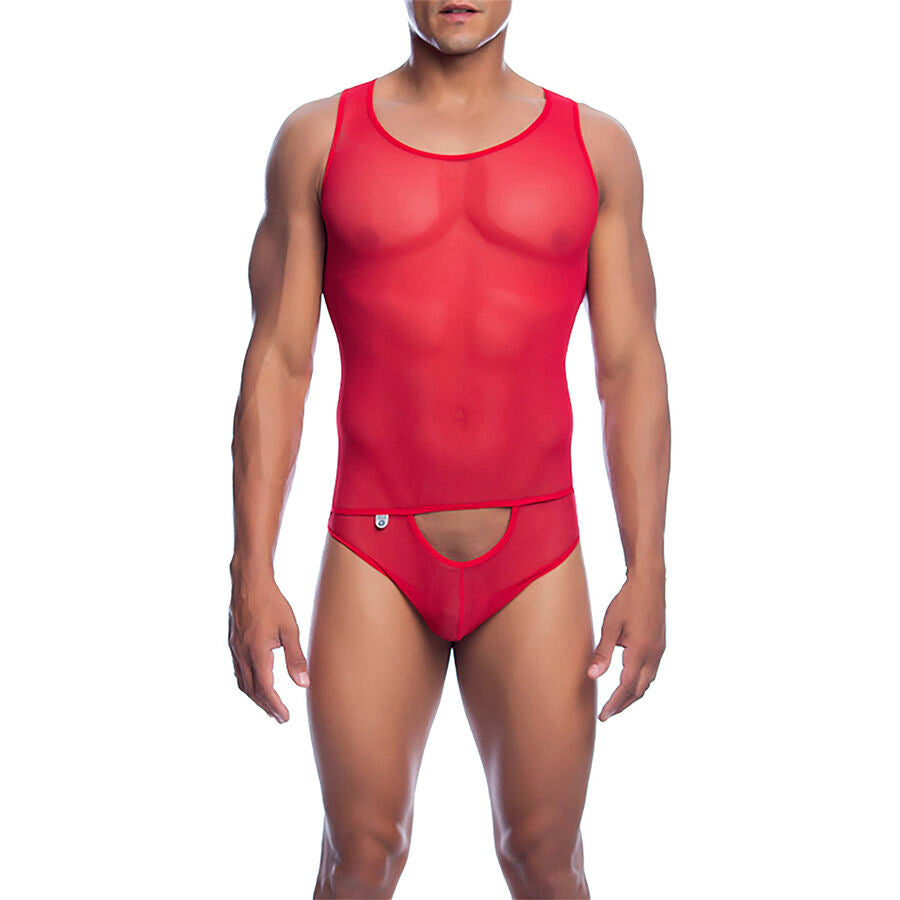 MOB – Roter Transparenter Bodyshee Grösse L/XL