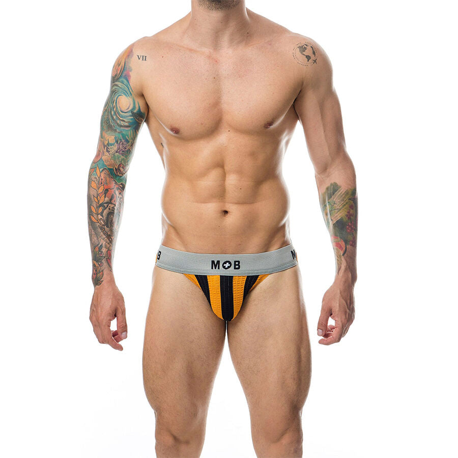 MOB – Classic Jock Stripe Orange Grösse L