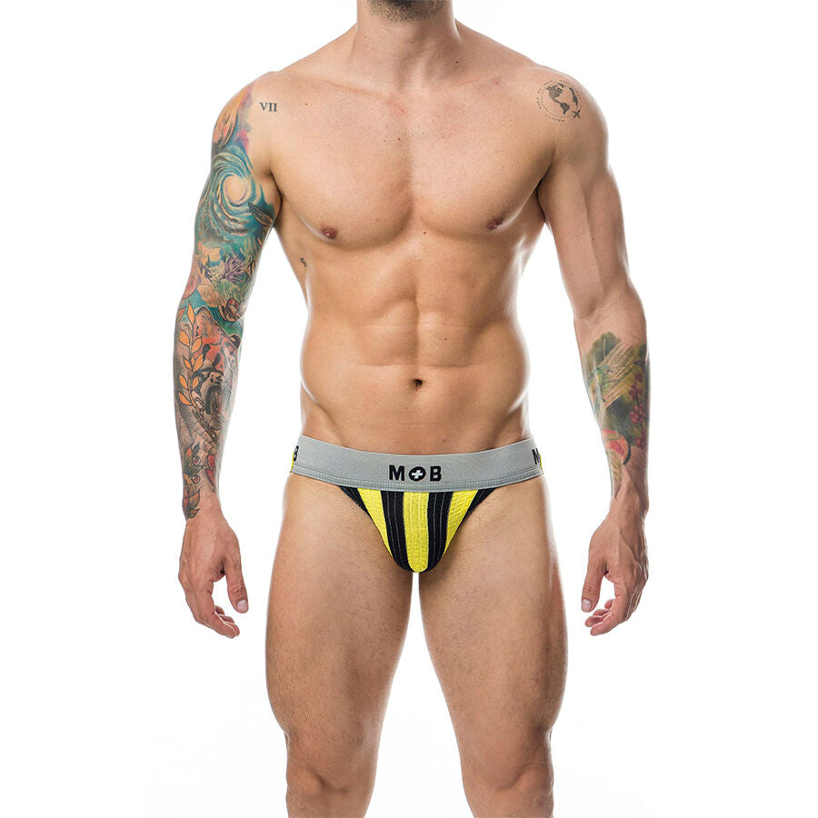 MOB – Classic Jock Stripe Gelb Grösse L