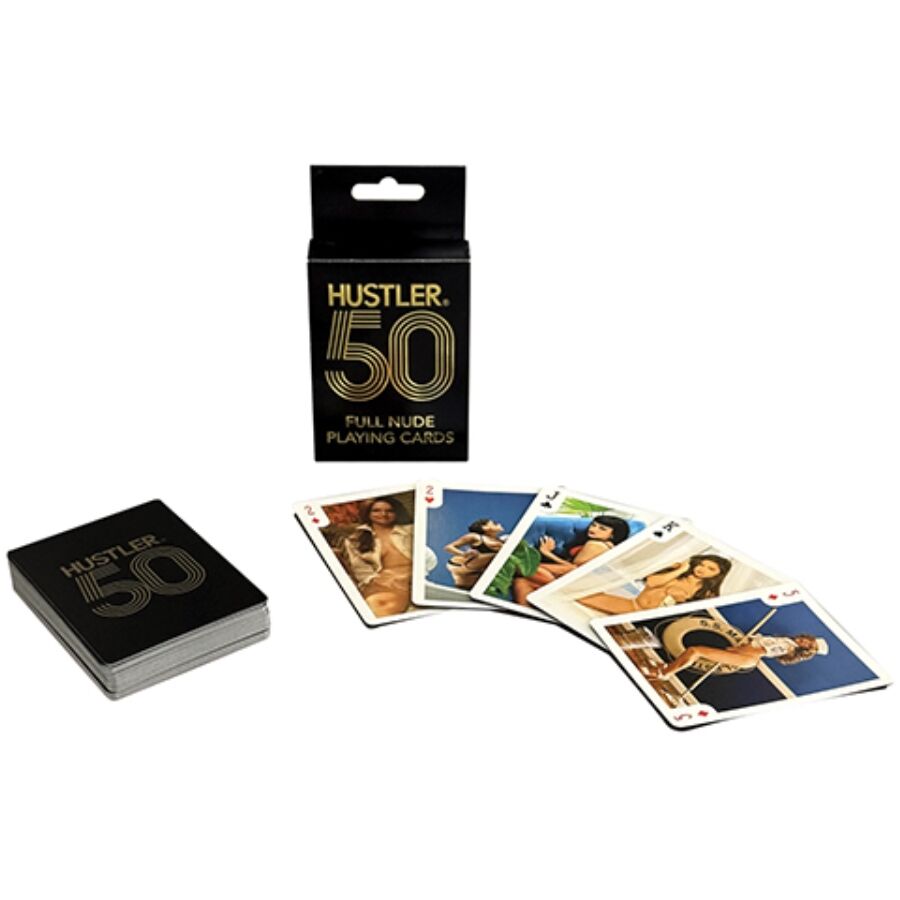 KHEPER GAMES – Hustler Spielkarten mit 50 Nacktmotiven