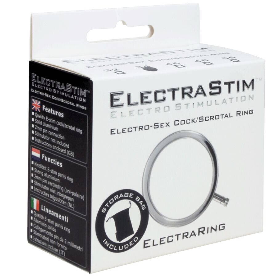 ELECTRASTIM - ElectraRings Metall-Penisring, 32 mm