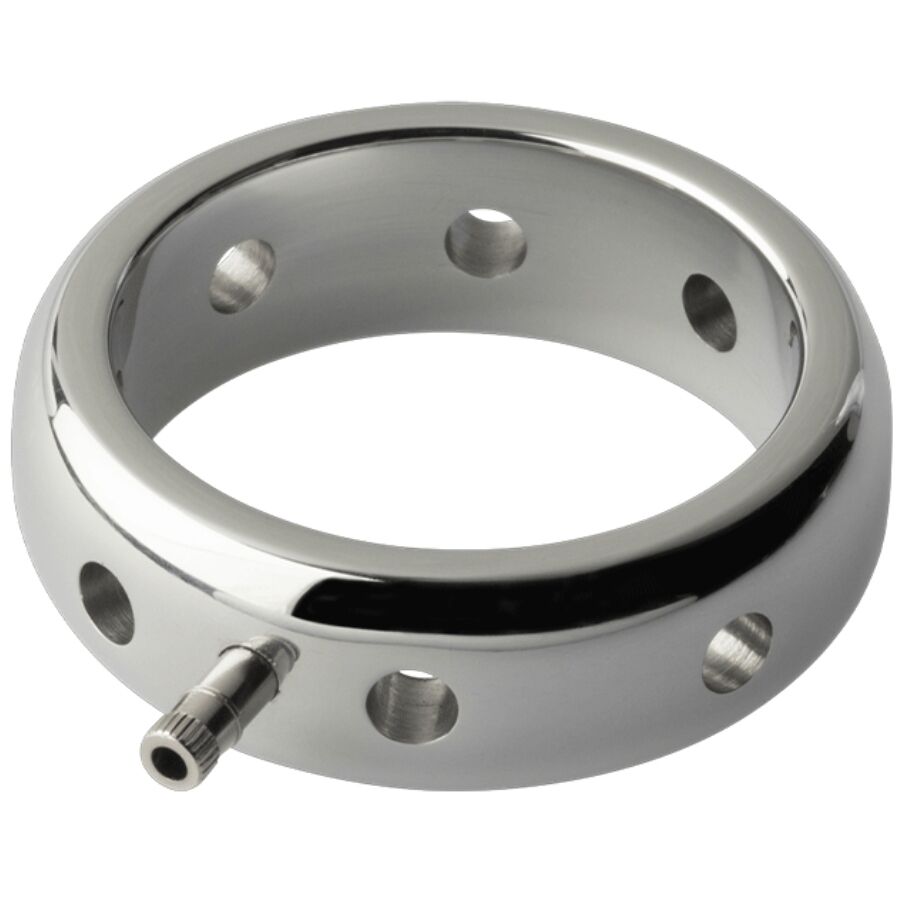 ELECTRASTIM - Prestige elektromagnetischer Penisring aus Metall, 50 mm