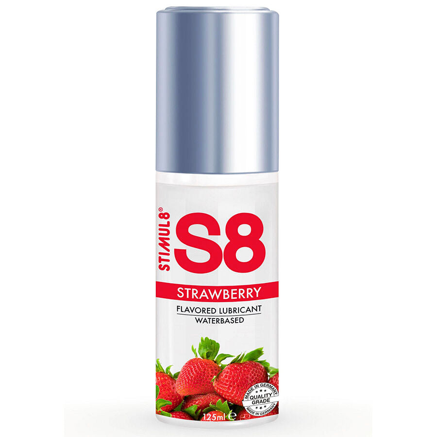 STIMUL8 – S8 Gleitmittel mit Erdbeergeschmack, 125 ml