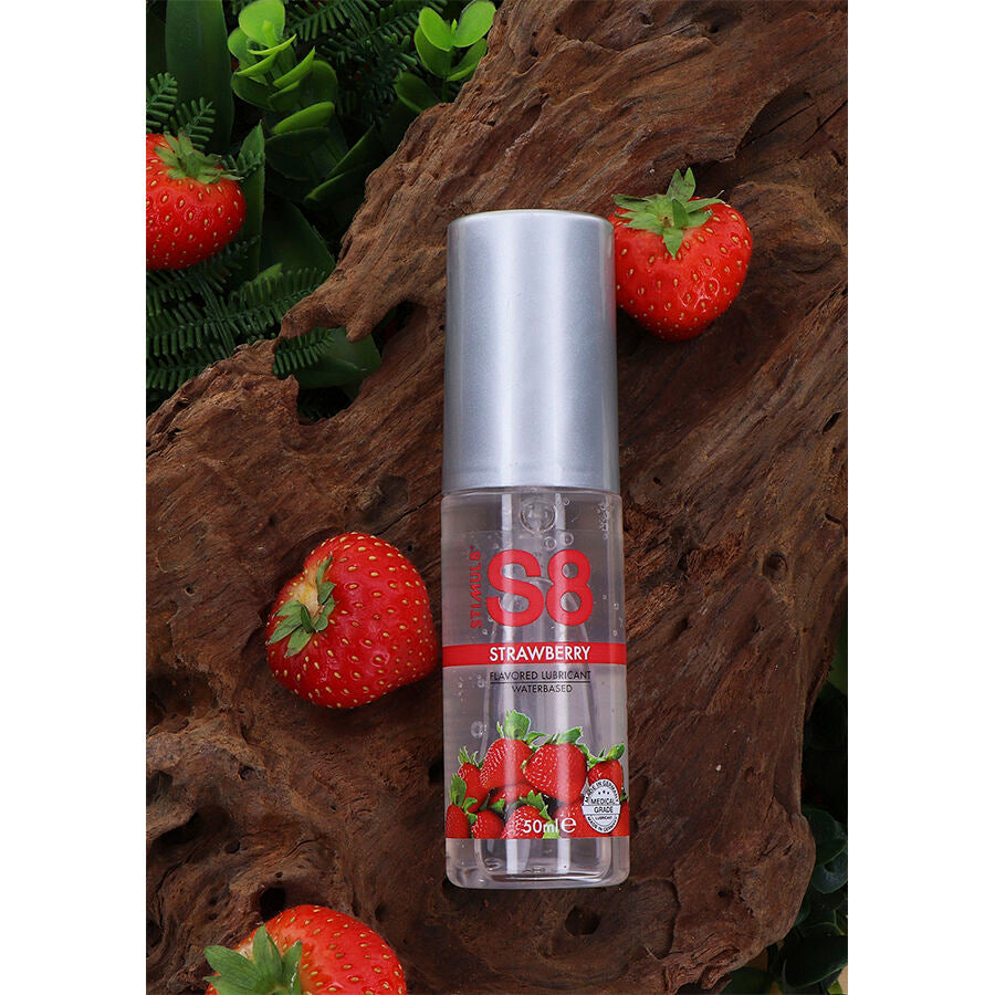 STIMUL8 – S8 Gleitmittel mit Erdbeergeschmack, 125 ml
