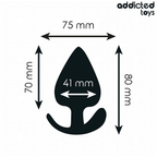 ADDICTED TOYS - ANALSTECKER GRÖSSE L 8 CM