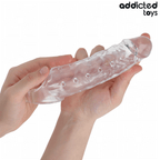 ADDICTED TOYS - TRANSPARENTE PENISHÜLSE GRÖSSE M 27 CM