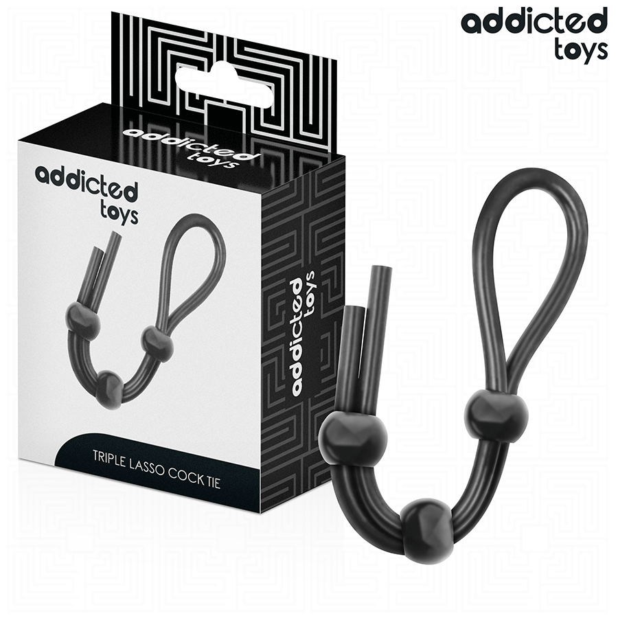 ADDICTED TOYS – Dreifache Silikon-Penisschlaufe