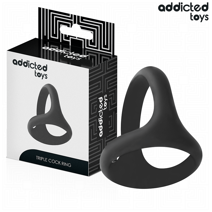 ADDICTED TOYS – Extra dicker dreifacher Penisring