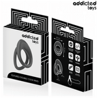 ADDICTED TOYS - DOPPELT STRUKTURIERTER PENISRING