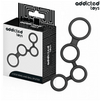 ADDICTED TOYS - PENISRING MIT TEILERN FÜR HODEN