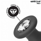 ADDICTED TOYS - ANAL PLUG MIT JUWEL GRÖSSE S 8,8 CM