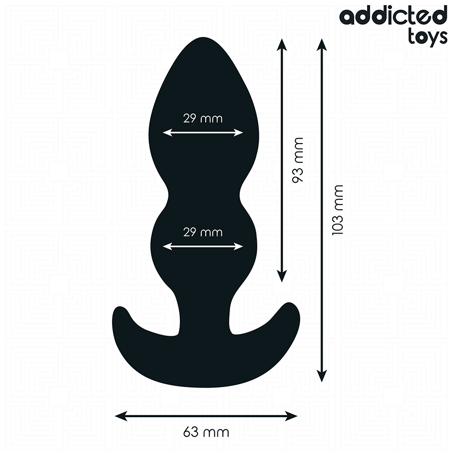 ADDICTED TOYS – Analplug, Größe S, 10,3 cm