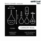 ADDICTED TOYS - REISE-ANALREINIGER GRÖSSE S 90 ML