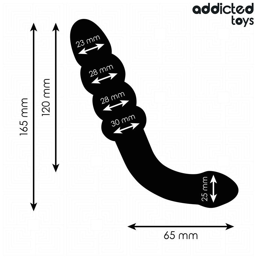 ADDICTED TOYS – Doppel-Massager, 16,5 cm