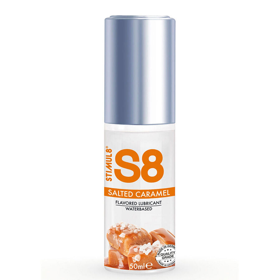 STIMUL8 – S8 Gleitmittel mit Salzkaramellgeschmack, 50 ml