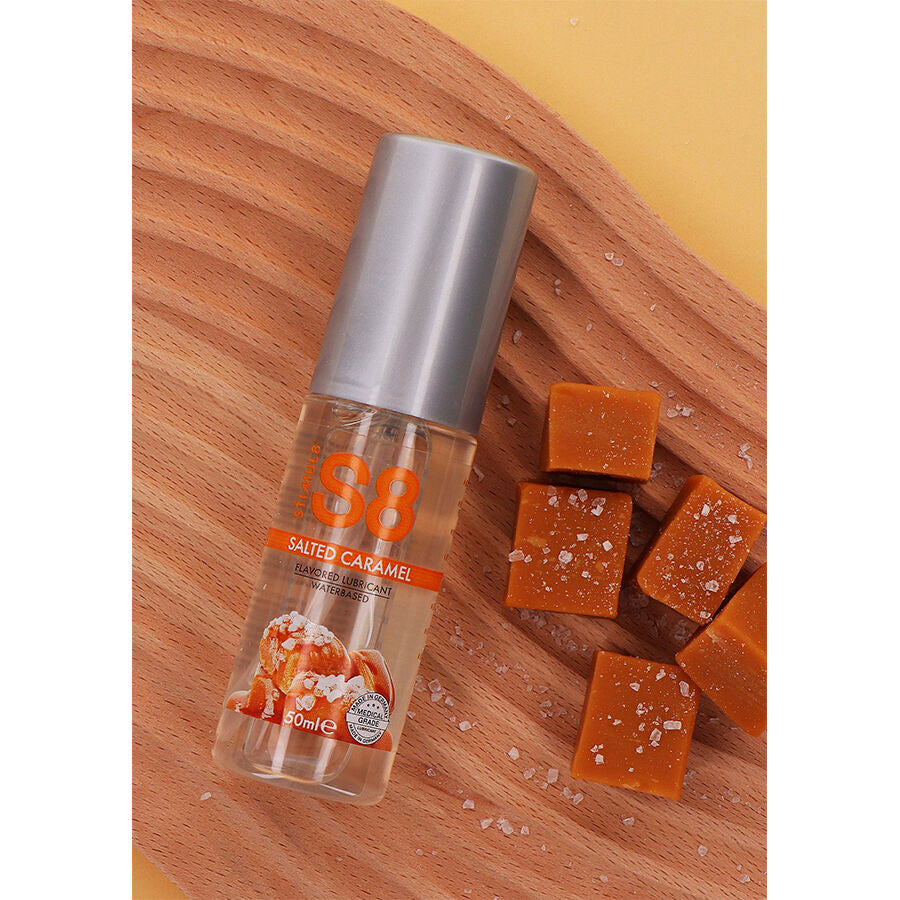 STIMUL8 – S8 Gleitmittel mit Salzkaramellgeschmack, 50 ml