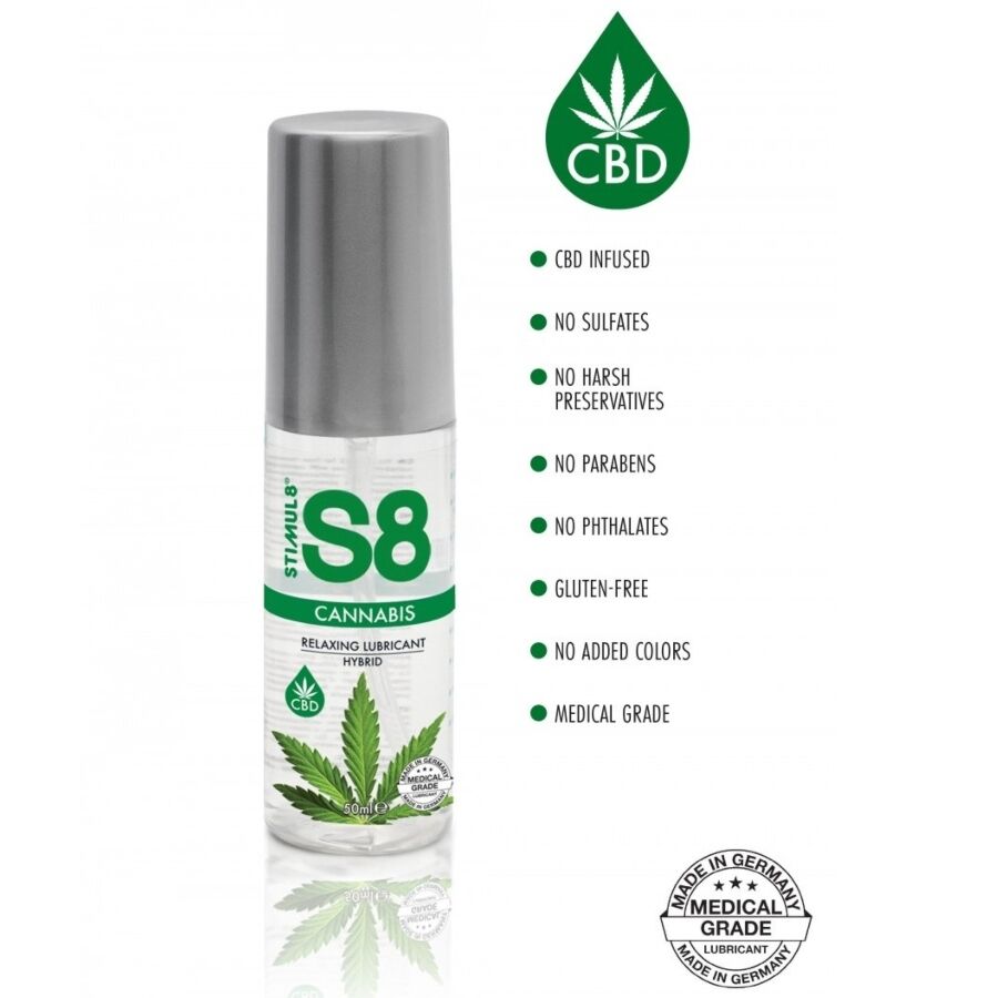 STIMUL8 – S8 Cannabis Hybrid-Gleitmittel, 50 ml