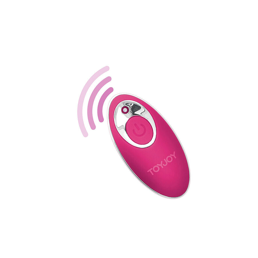 TOYJOY - Happiness Sunny Side Up & Down Vibrator mit Fernbedienung Fuchsia