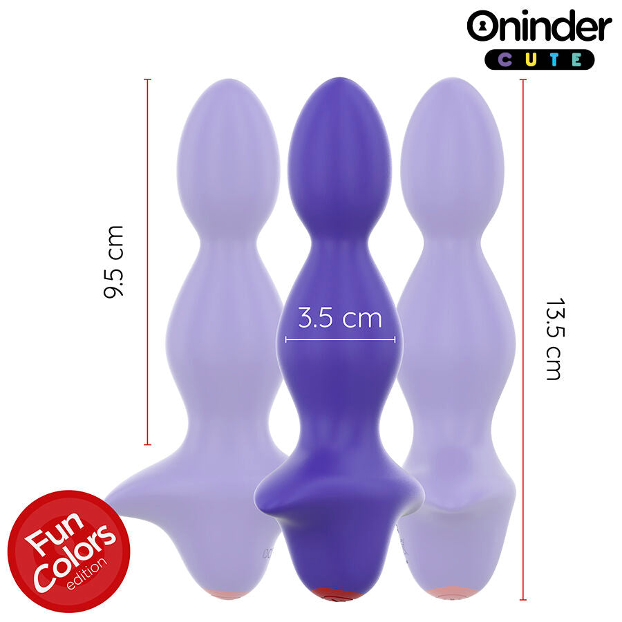 ONINDER CUTE – Love Butt appgesteuerter vibrierender Analplug mit Dilatatorfunktion