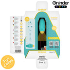ONINDER CUTE - LOVE PLEASURE VIBRO-ROTIERENDES SILIKON-EDELSTEIN-EI - KOSTENLOSE WELTWEITE APP