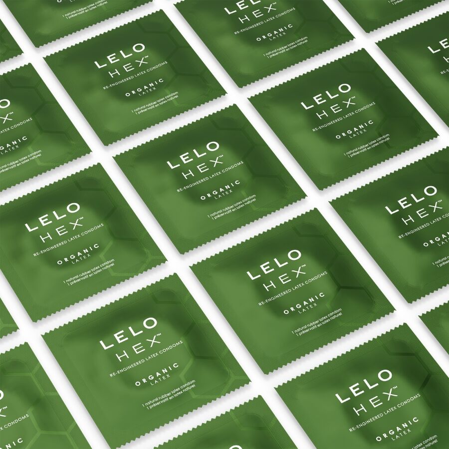 LELO - HEX BIO-KONDOMBOX 36 EINHEITEN